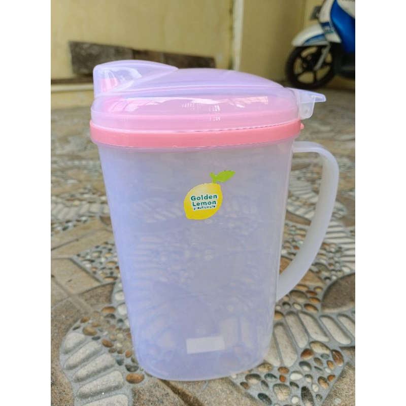 Tempat Minyak Goreng Golden Lemon 1000 mL/ Wadah Minyak Goreng