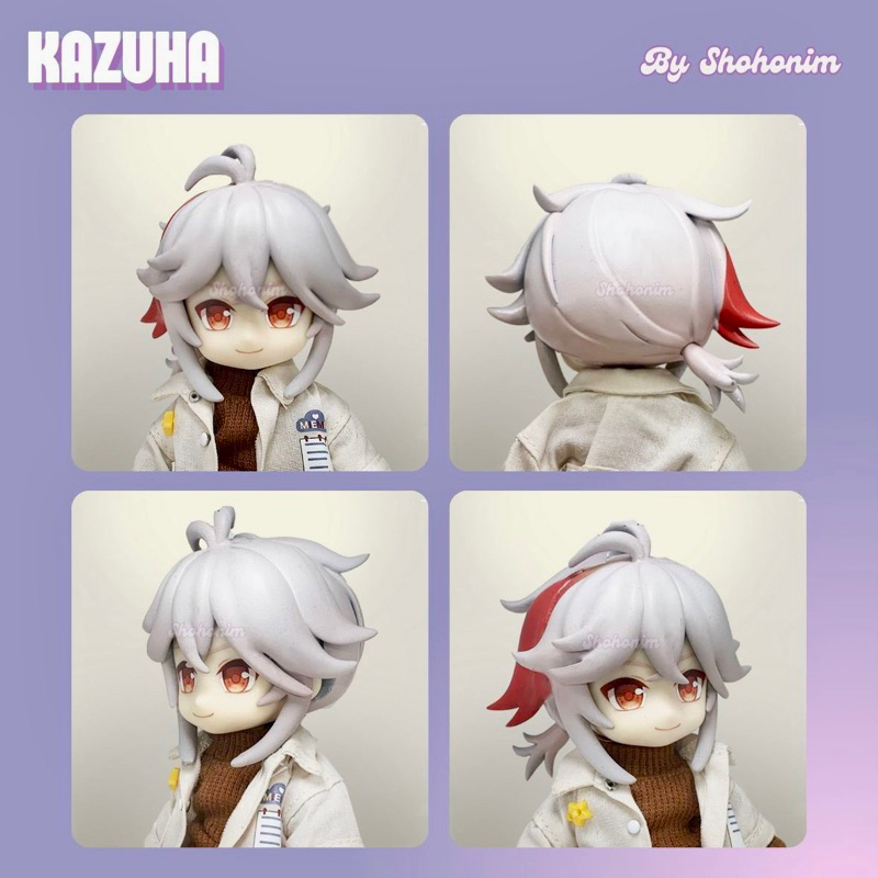 Kazuha Genshin Nendoroid Hairpart and Faceplate