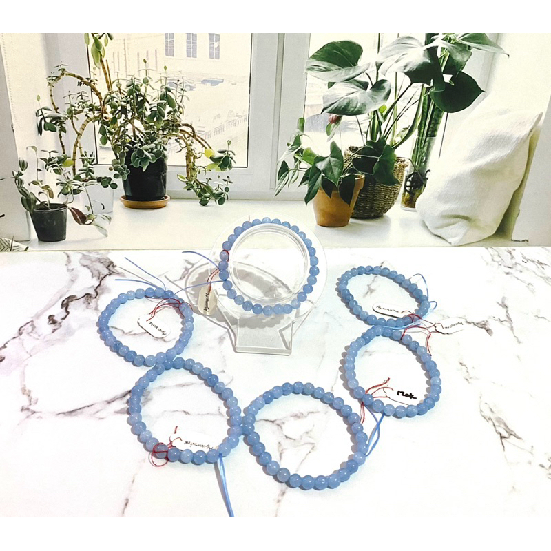 [NATURAL] Gelang Batu AQUAMARINE - The Ocean Stone