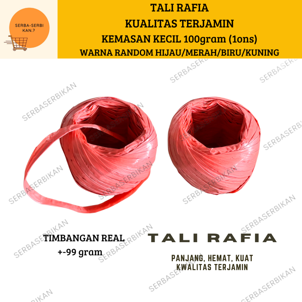 

TALI RAFIA PLASTIK KECIL MINI