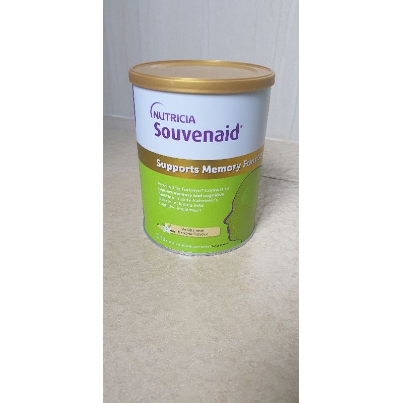 

Nutricia Souvenaid | Vanila banana flavour | Minuman bubuk Suplemen Otak | nutrisi otak |