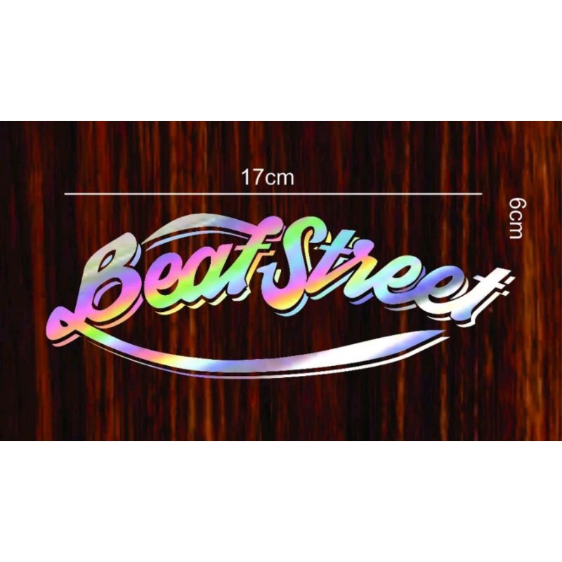 sticker motor STICKER BEAT STREET sticker custom
