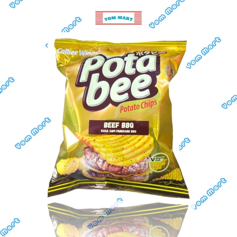 

POTABEE POTATO CHIPS BEEF BBQ 68G | KERIPIK KENTANG RASA SAPI PANGGANG BBQ