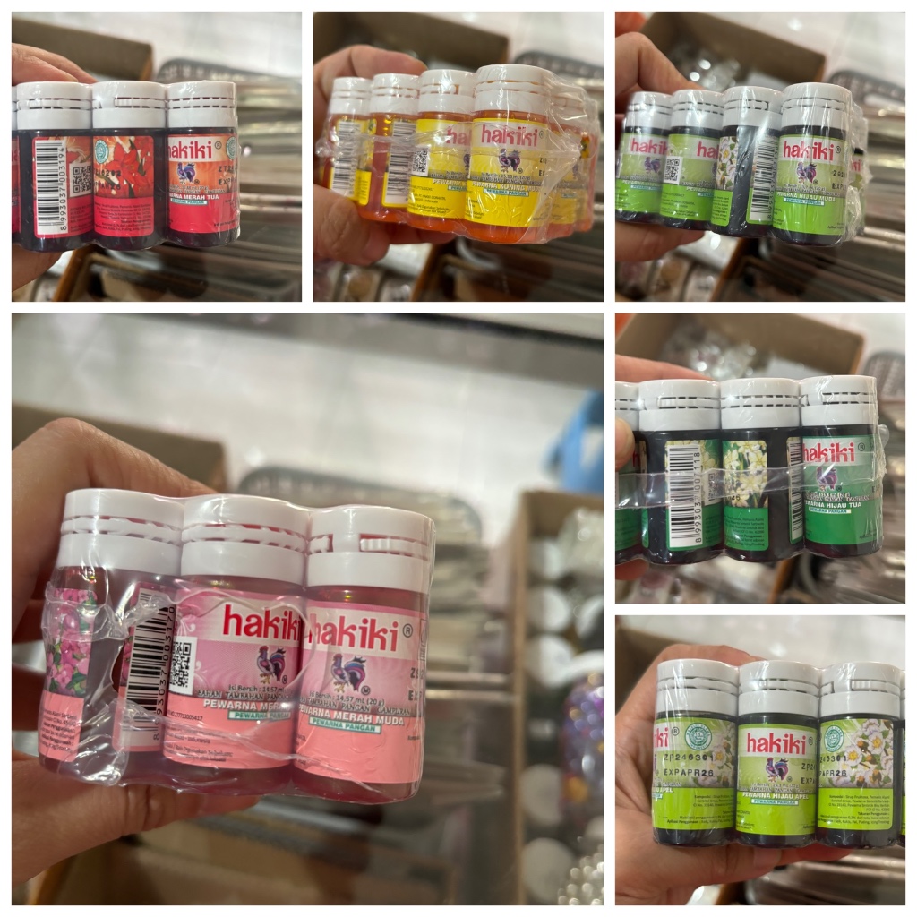 

Pewarna makanan food coloring hakiki 15 ml halal