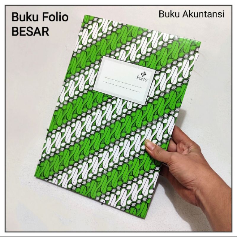 

1 Pcs Buku Folio Besar 100 Lembar / Hard Cover/ Sampul Tebal