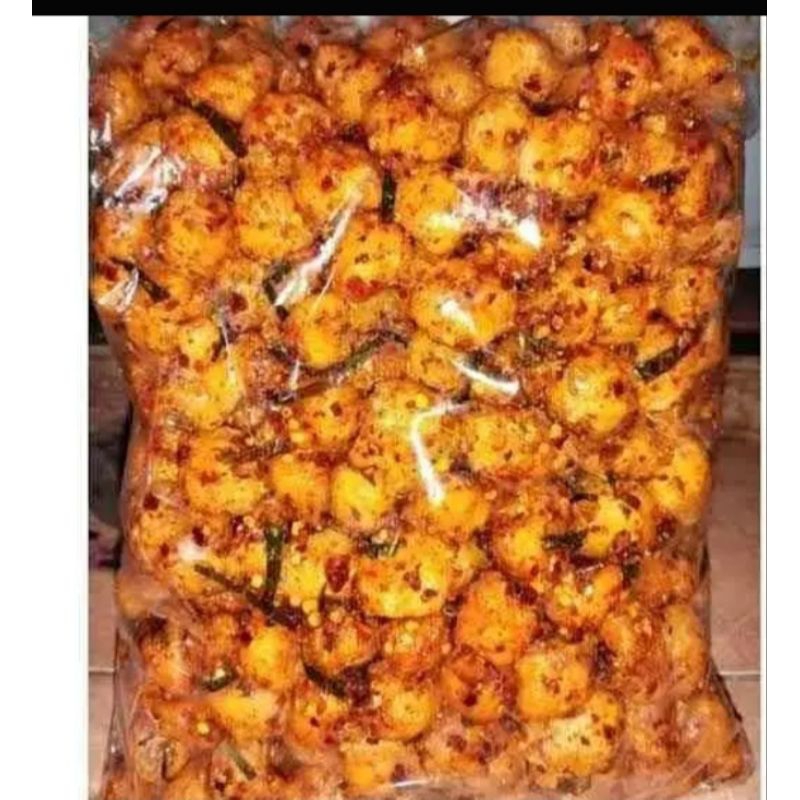 

Cimol Crispy Pedas Daun Jeruk 500gram
