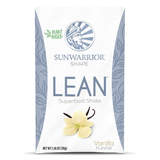 

Sunwarrior Shape Lean Superfood Shake Vanilla 36g Suplemen Fitness