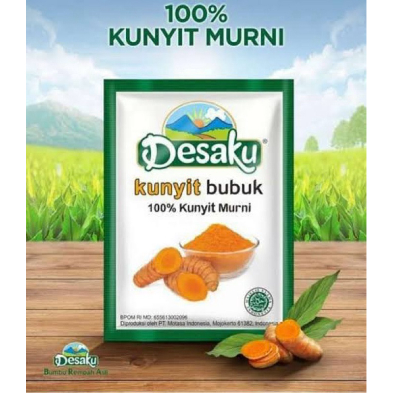 

Desaku Kunyit Bubuk Sachet 7,5gram x 12pcs (1 Renceng)
