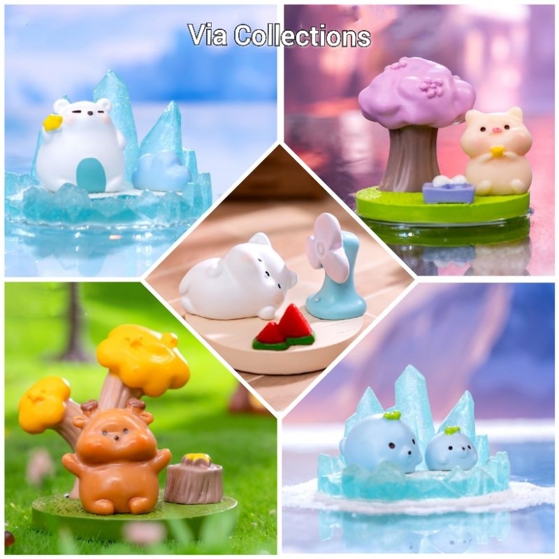 Mini Figure Diorama SET Animals