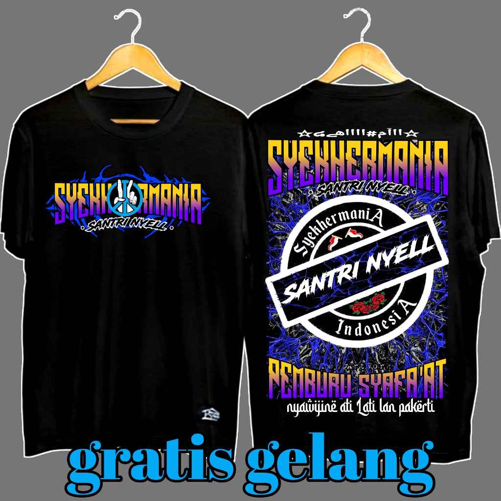 baju murah syekermania anak , kaos santri