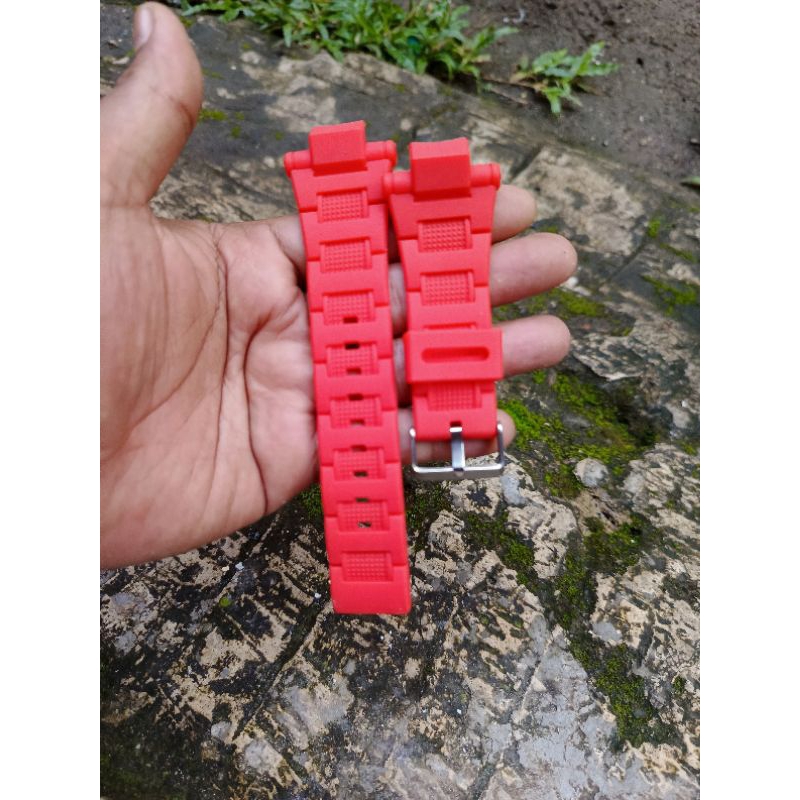 Tali Jam Tangan Casio G-Shock GST8600 GST-8600 GST 8600 Merah