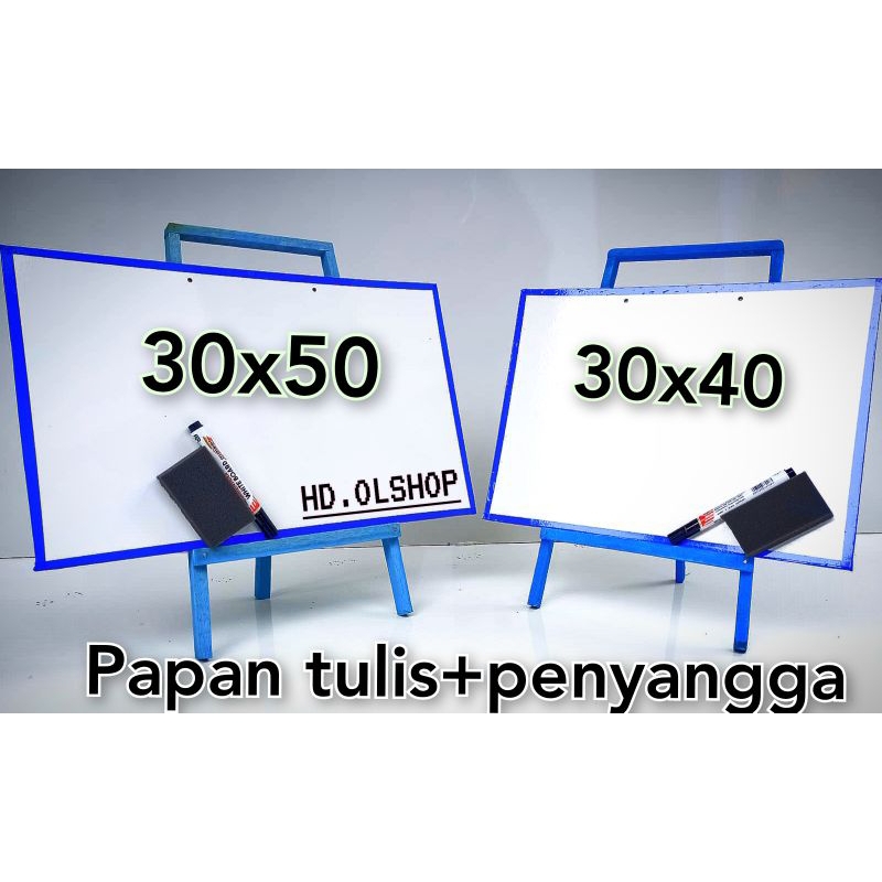 

Papan tulis penyangga dua ukuran/Papan tulis karakter/White board anak