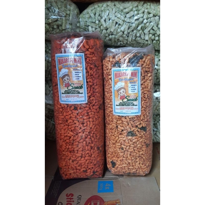 

Makaroni Mini/Snack Kiloan 250gr (Free Bubble Wrap)