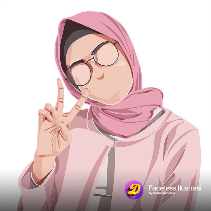 Faceless Ilustrasi (tanpa wajah), Gambar, Kartun, Desain, Karikatur
