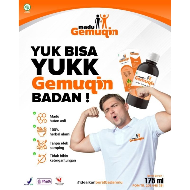 

Madu Gemuqin| Madu Penambah Berat Badan Dan Meningkatkan Nafsu Makan 175ml