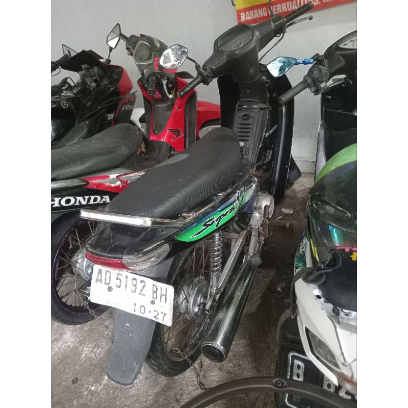 freeongkir jawa Supra x 100cc STNK BPKB komplit pajak on