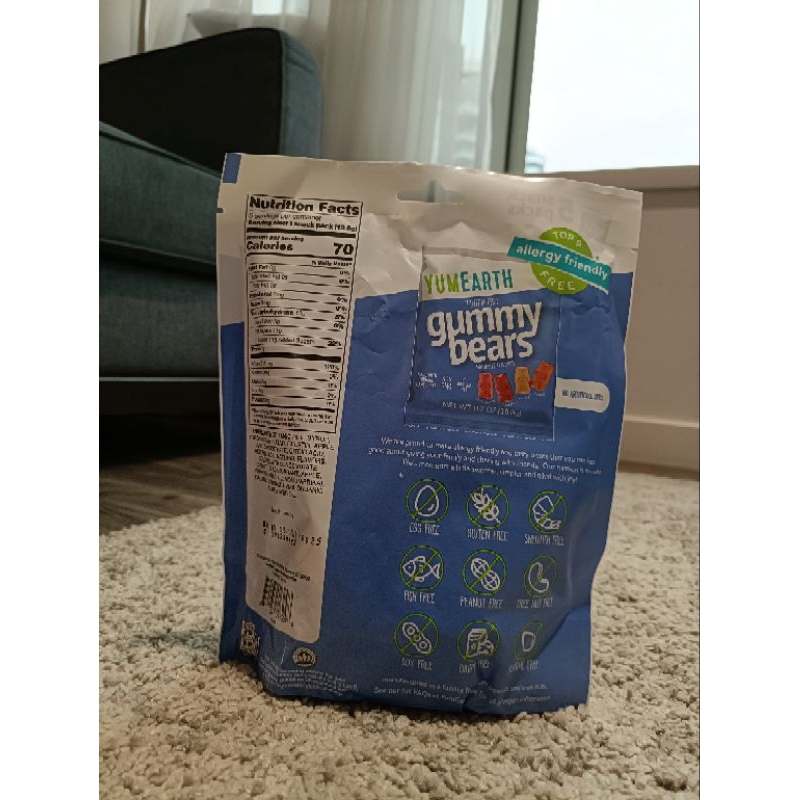 

YUMMY EARTH TOP 9 GLUTEN-FREE GUMMY BEARS