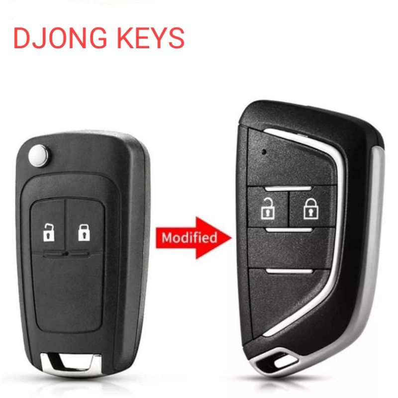 Casing kunci remot chevrolet spin aveo colorado trax