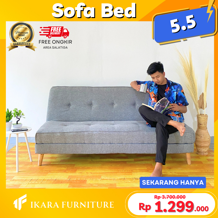 Sofa Bed Ikara / Sofa Minimalis  Sofa Reclining  Multifungsi