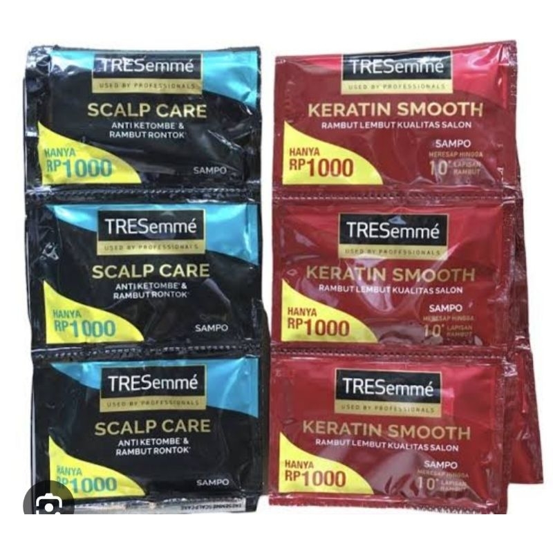 

SHAMPOO TRESEMME 1 RENCENG