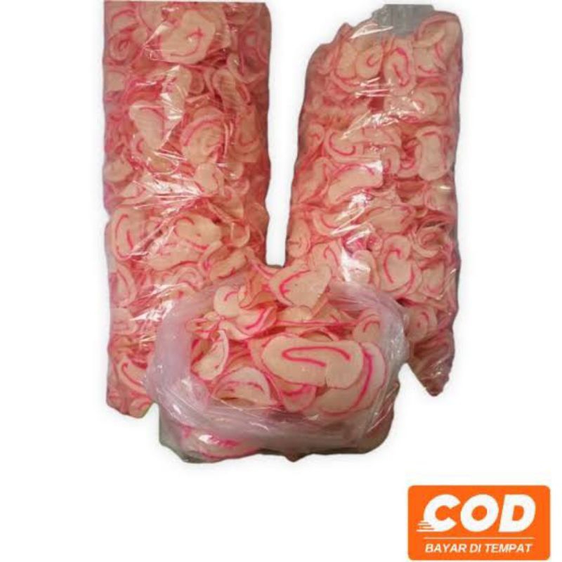 

Krecek krupuk singkong gurih / krupuk ketela mentah