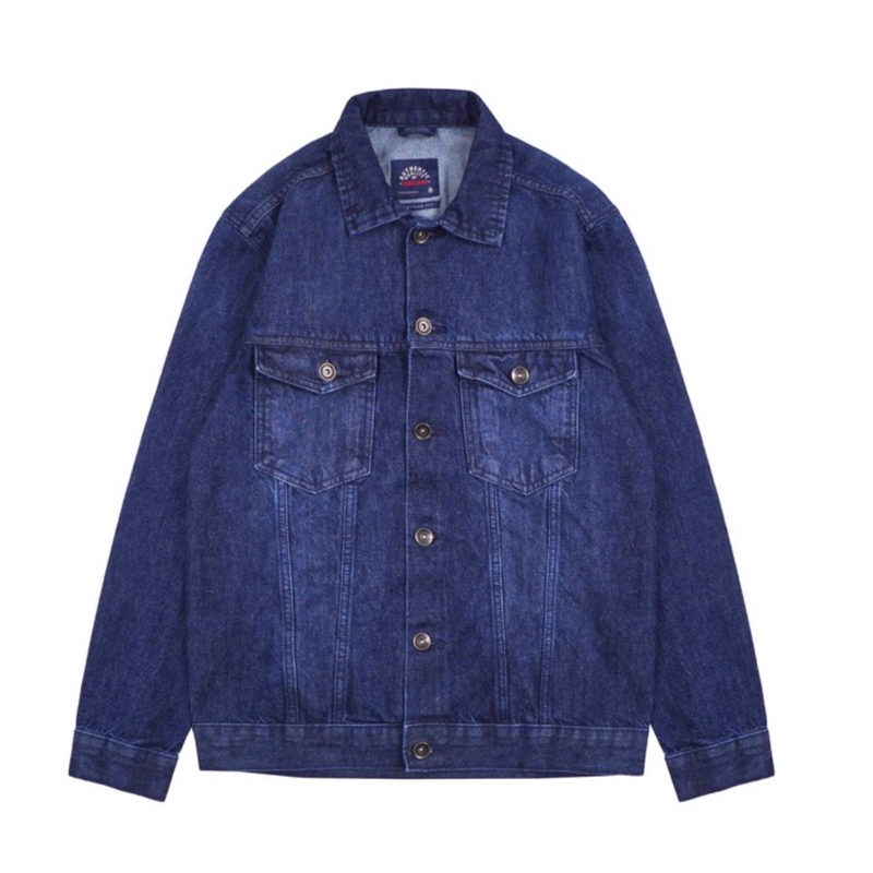 jaket jeans 3second pria 7484449