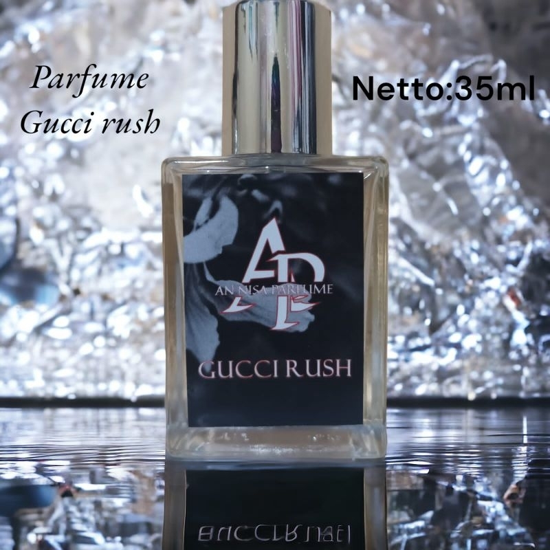 PARFUME GUCCI RUSH  15ml-50ml 100% NON ALKOHOL