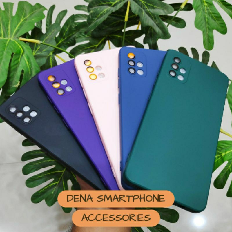 Soft Case Samsung A51 Samsung A71 ProLens Matte Case