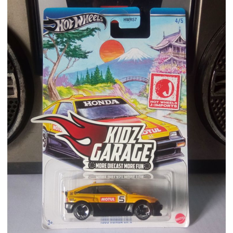Hot Wheels J Imports 1985 Honda CRX