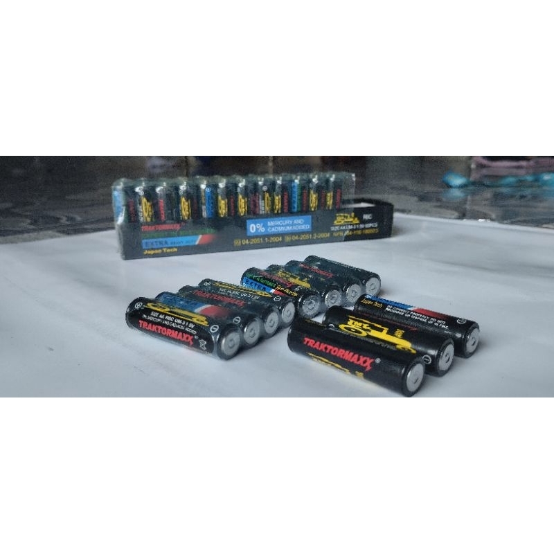 Baterai AA Traktor Maxx 1.5v TERMURAH GROSIR / Batu Battery AA A2 Jam Dinding