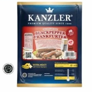 

Kanzler Sosis Beef Black Pepper 300 gram