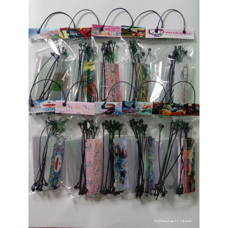 Plastik Snack Khusus Gambar Kartun Isi 10pcs
