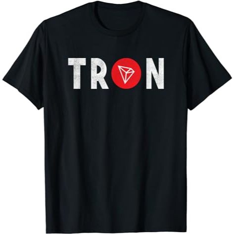 Baju Kaos Dewasa TRON Crypto TRX T-Shirt