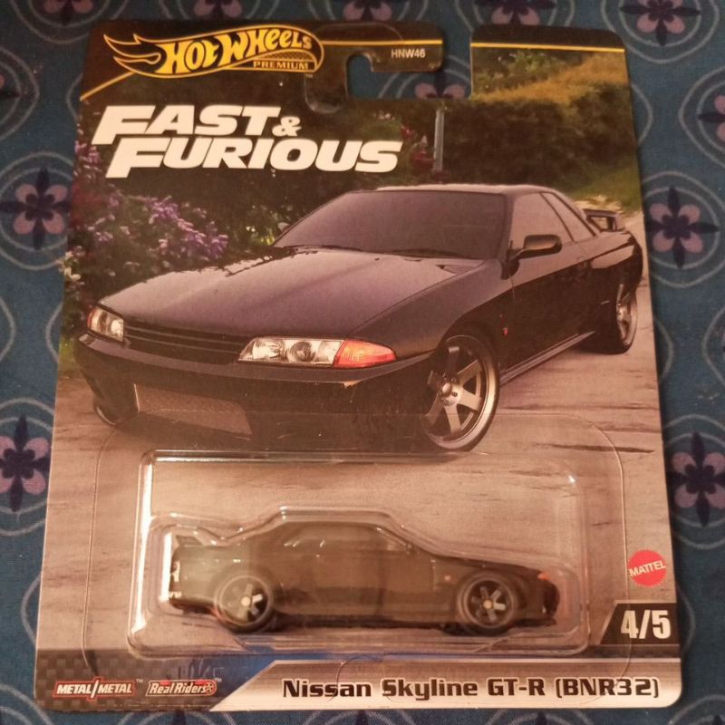 HOTWHEELS NISSAN SKYLINE GT-R (BNR32)