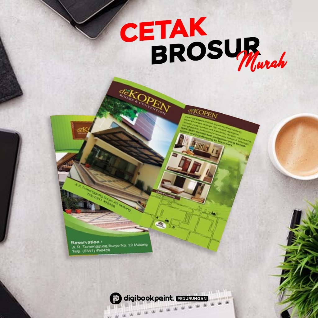 

Paket Cetak Brosur / Leaflet Ukuran A4