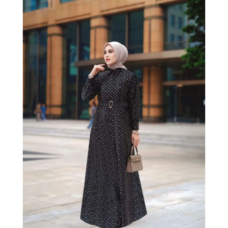 VANILA - MONOGRAM DRESS