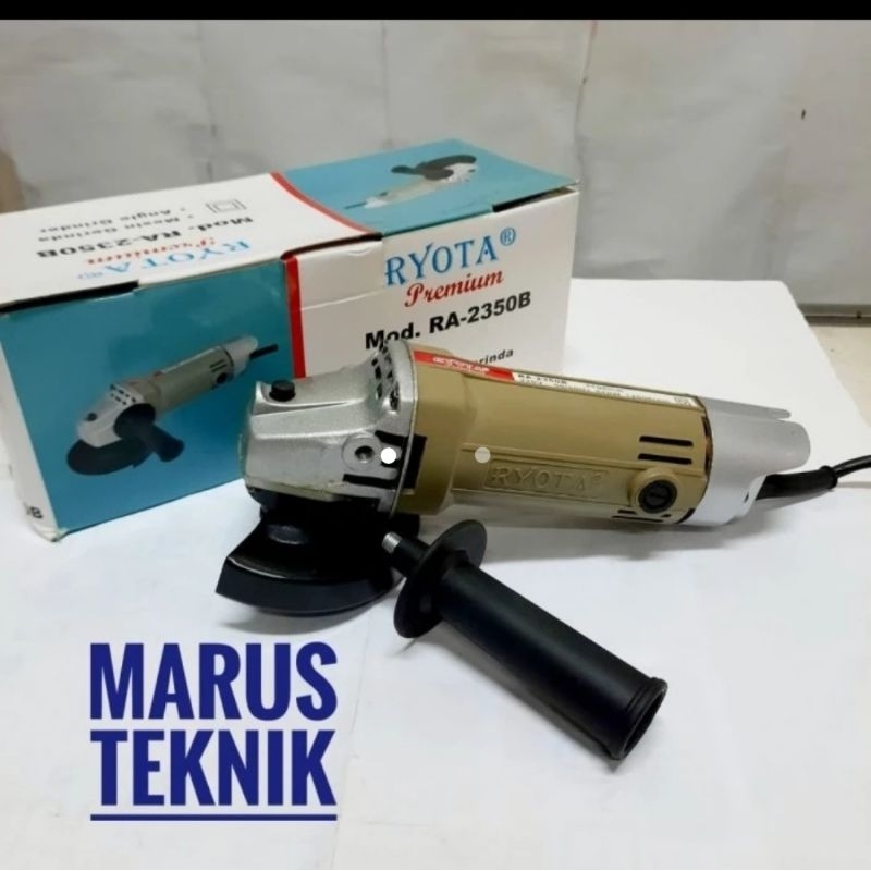 Disc Grinder 4" Ryota RA2350B, 570watt