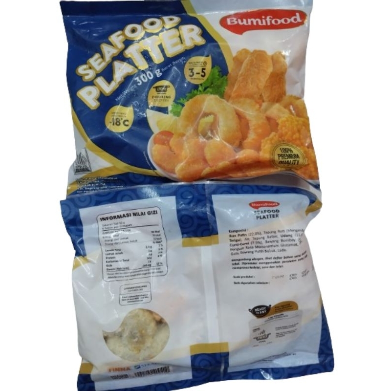 

BUMIFOOD SEAFOOD PLATTER 300GR