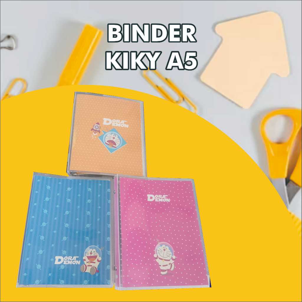 

BINDER A5 KIKY/TULIS SEKOLAH/ALAT TULIS KANTOR