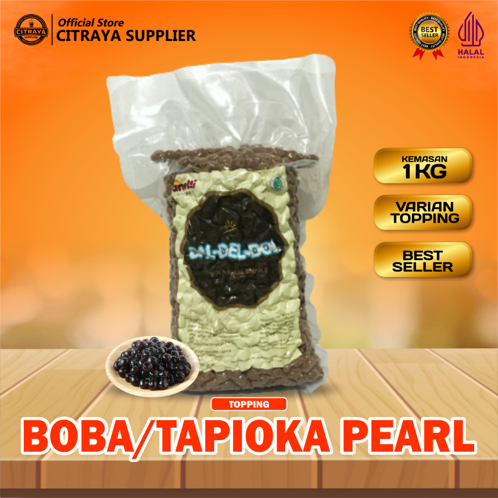 

Tapioka Pearl Boba Bubble Brown Sugar 1 Kilogram