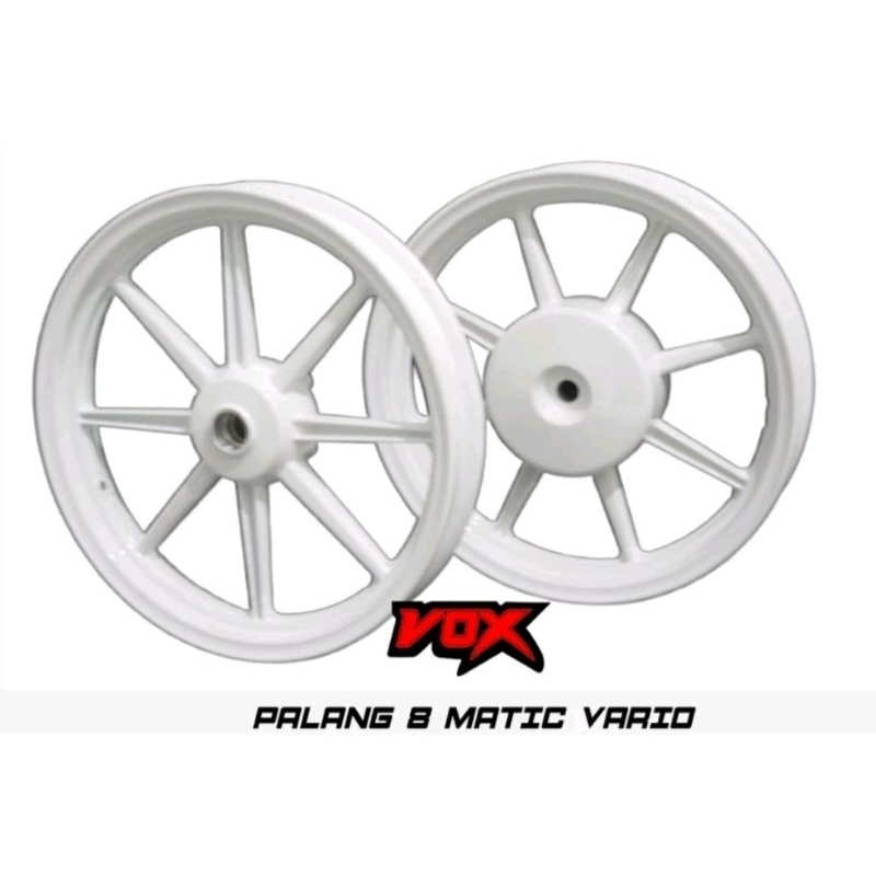 Velg Putih Ring 14 Vario 125 150 Beat Vox Palang 8 Lurus
