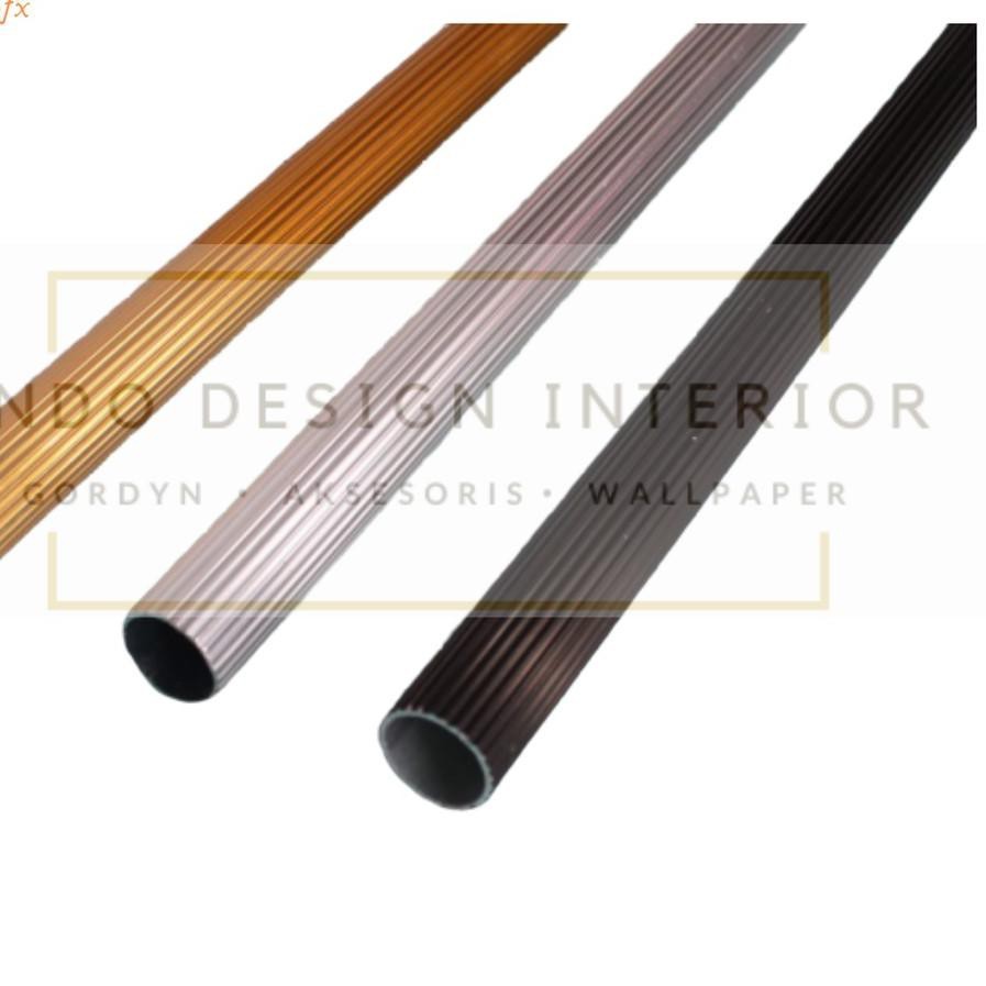 Batang Gorden putih Besi Gorden Murah Model Tutup Minimalis