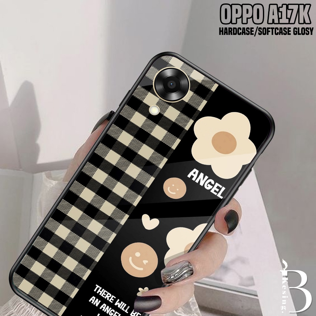 Case Oppo A17K - Casing Hp Oppo A17K Motif BUNGA - Silikon Hp Oppo A17K - Kesing Hp Oppo A17K - Soft
