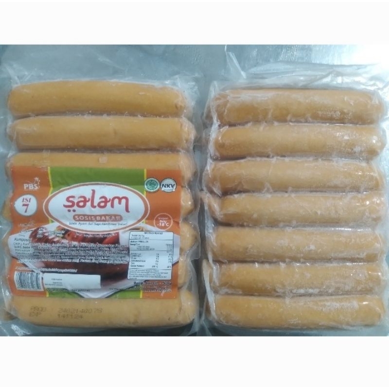 

Salam Sosis Bakar Jumbo isi 7 pcs