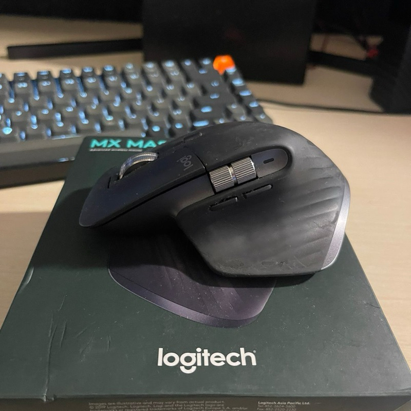 mouse logitech MX Master 3 Wireless bekas mulus