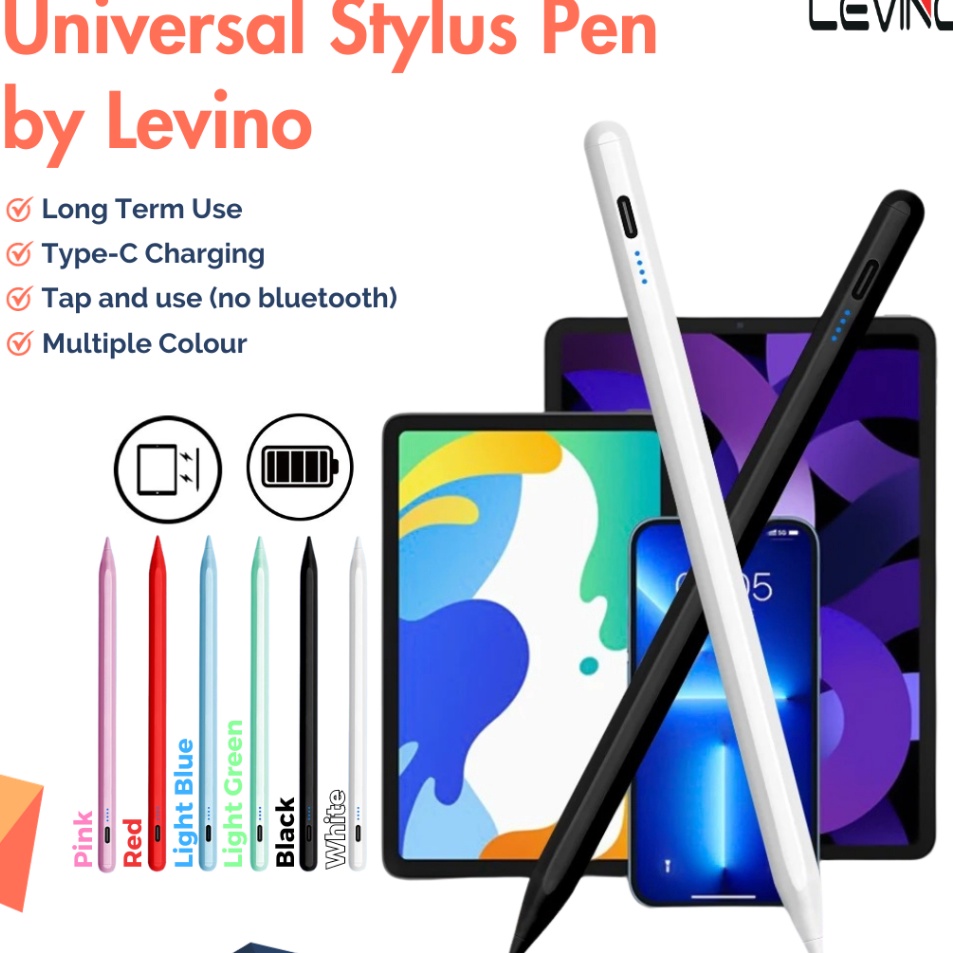 Wsg Stylus Pen Universal Compatible for iPad Samsung Huawei IOS Android Tablet Pencil Stilus