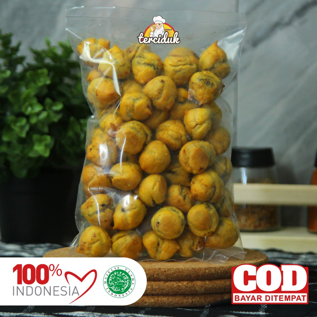 

Kue Soes Cokelat 250g Isian Full Teksture Krispi - GS