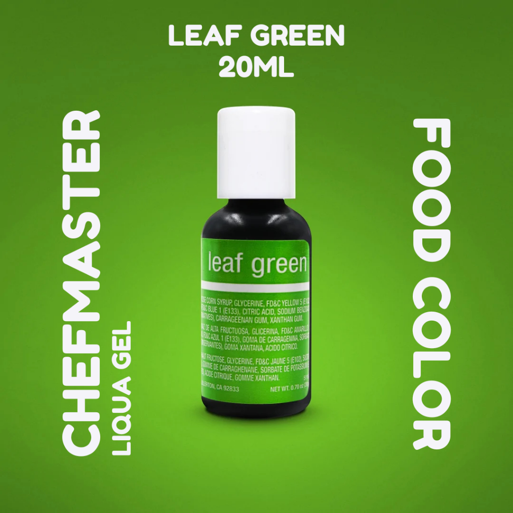 

Chefmaster Liqua Gel - Leaf Green 20gr / Pewarna Makanan Kue