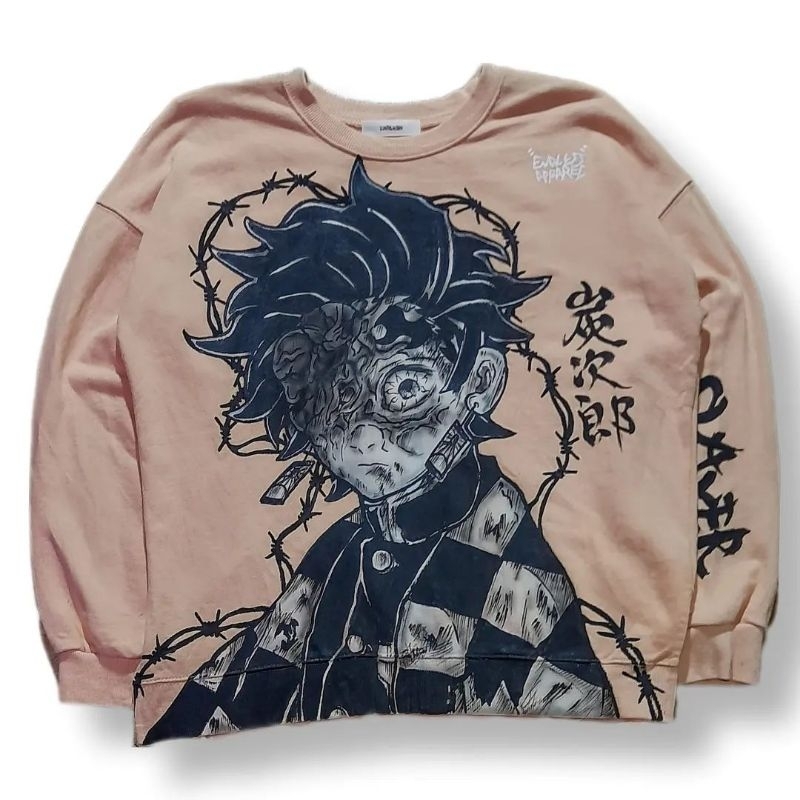 Crewneck design rework anime kny