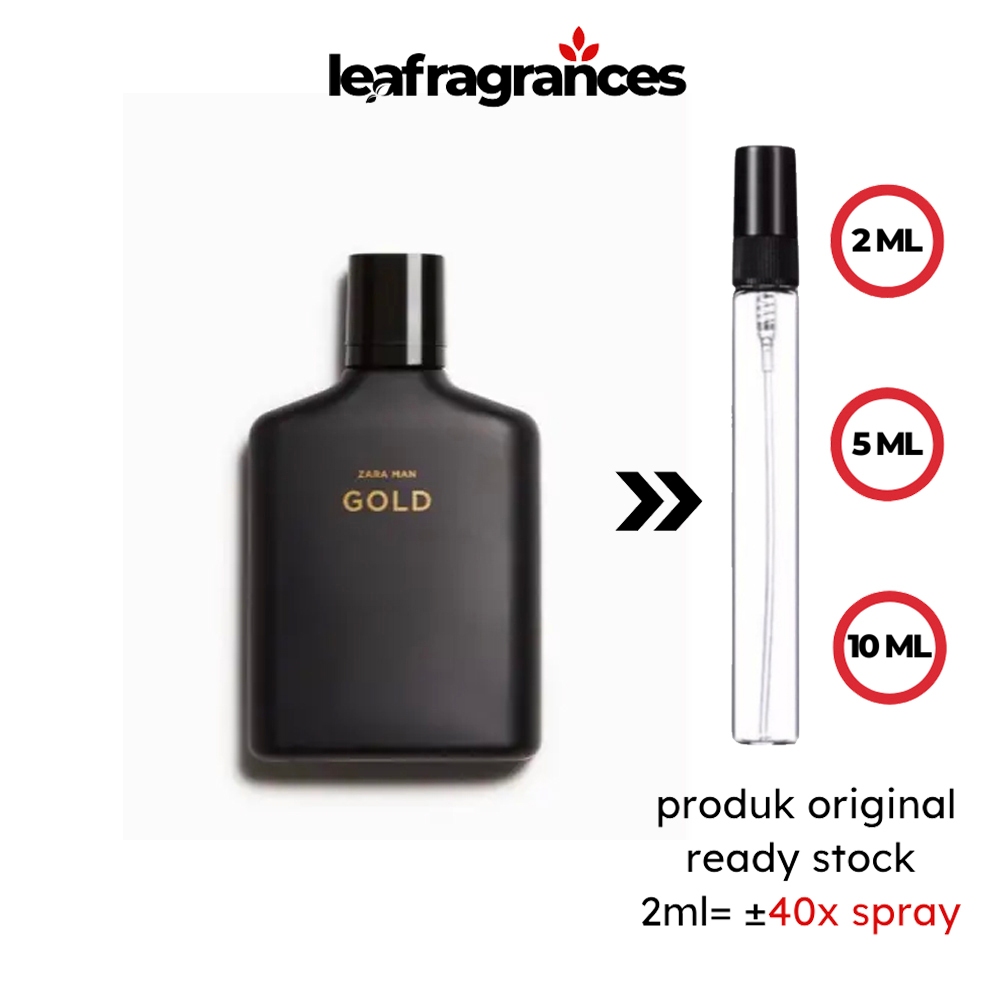 Decant Parfum Zara Gold Man